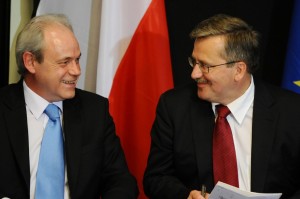 prezydentem Komorowskim